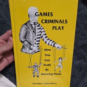 Games Criminals Play by - Yellow Cover